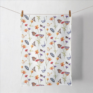 Butterfly garden konyharuha 50x70cm
