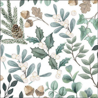 Collection of leaves papírszalvéta 33x33cm, 20db-os