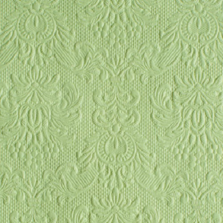 Elegance pale green papírszalvéta 25x25 cm, 15 db/csomag