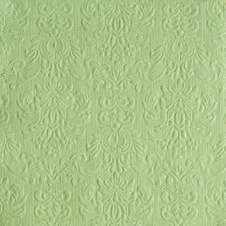 Elegance Pale Green papírszalvéta 40x40cm, 15db-os