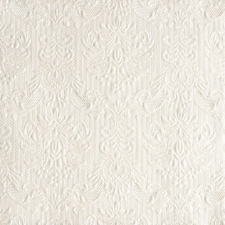 Elegance pearl white papírszalvéta 33x33cm, 15db-os