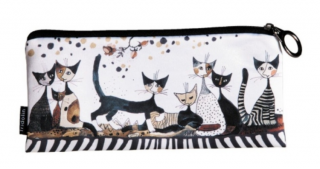 FRI.19014 Tolltartó 19x1,5x9cm,Rosina Wachtmeister:Cats sepia