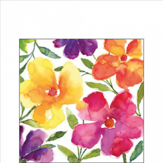 Happy bloomers papírszalvéta 25x25cm, 20db-os