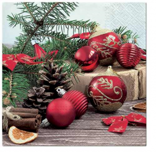 Holiday Time papírszalvéta 33x33cm, 20 db-os