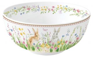 Húsvéti porcelán tál 23cm - Happy Easter