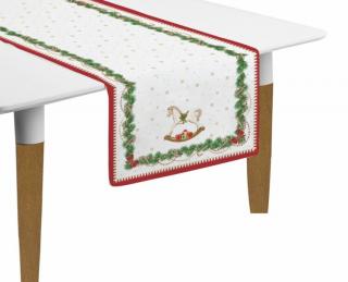 Karácsonyi asztali futó szett - 45x140cm - Magie de Noel
