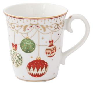Karácsonyi porcelán bögre Christmas Eve