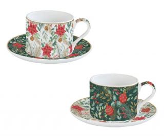 Karácsonyi porcelán csésze szett - 240ml - Christmas Joy