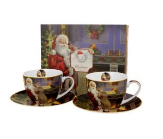 Karácsonyi Porcelán Csésze szett - 280ml - Santa Letter
