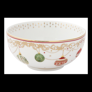 Karácsonyi porcelán tálka Christmas Eve