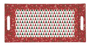 Karácsonyi tálca - 40x19cm - Atmosphere, Fancy Christmas