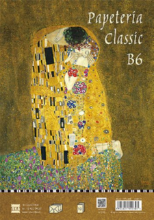 Levélpapír borítékkal B6-os szett - KLIMT: The Kiss