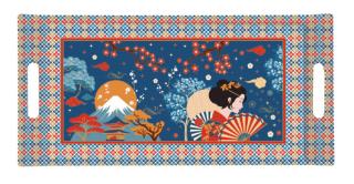 Műanyag tálca - 40x19cm - Tokyo, Atmosphere
