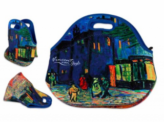 Neoprén szendvics táska - Van Gogh: Kávéház éjjel