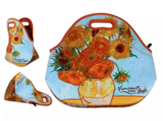 Neoprén szendvics táska - Van Gogh: Napraforgók