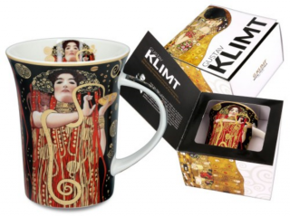 Porcelán bögre - 350 ml - Klimt: Hygeia