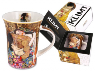 Porcelán bögre - 350 ml, Klimt: The Family