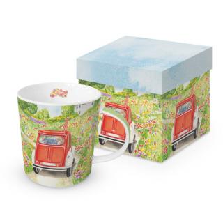 Porcelán bögre 400ml Bon Voyage
