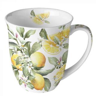 Porcelán bögre - 400ml - Limoni