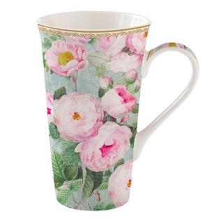 Porcelán bögre - 600ml - Roses in Bloom