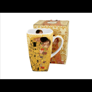 Porcelán bögre - 630ml - Klimt: The Kiss