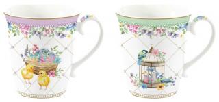 Porcelán bögre szett - 275ml - Spring Bloom