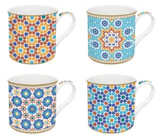 Porcelán bögre szett - 300ml - Atmosphere, Marrakech
