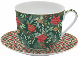 Porcelán csésze szett - 400ml - Christmas Joy