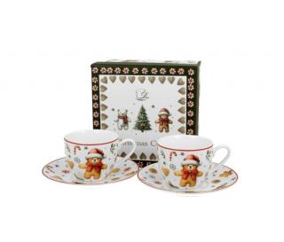 Porcelán csésze szett - 90ml - Christmas Cuties