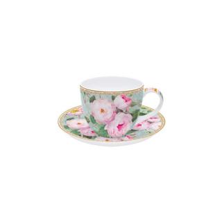 Porcelán teáscsésze - 200ml - Roses in Bloom