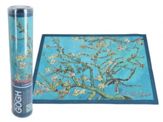 Szövött jellegű tányéralátét - Van Gogh: Mandulavirágzás