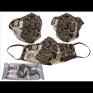 Textilmaszk - Klimt: Várakozás