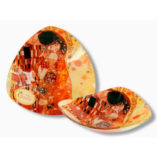 Üvegtányér - Klimt: The Kiss