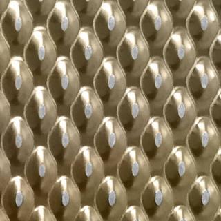 Színezett nyomott (mintás) lemez, pagoda, pezsgő, 1250x2500 mm, 1 mm vastag, 304