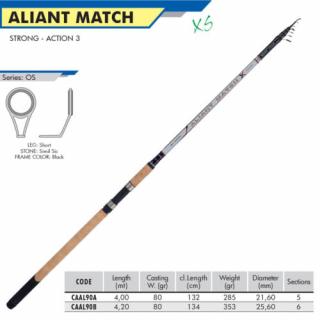 Aliant Match 4 méter (80 gr)