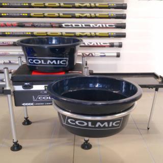 COLMIC tál, fekete, 9 liter (40cmx17cm)