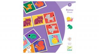 Djeco állatos dominó - fejlesztő játék - DJ01625