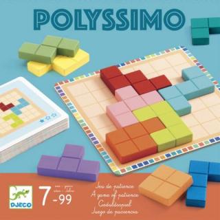 Djeco társasjáték - Tetris négyzetkirakó - Polyssimo