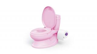 Dolu rózsaszín oktató WC - hangokkal-7252