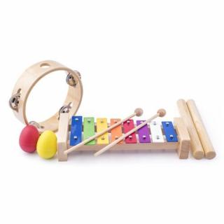 Hangszer szett  - gyerek hangszer - játék hangszer - fajáték-91894
