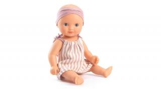 Játék baba - 32 cm - fürdethető - kék szemű - Prune - DJ7882