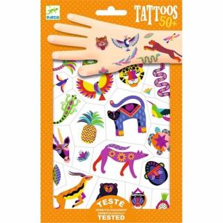 Tetováló matrica - Csodás vadállatok - DJ9609