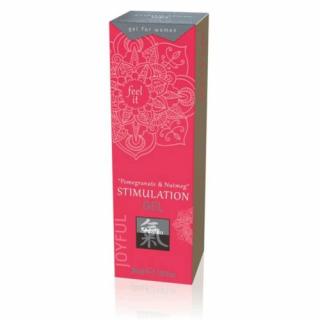 SHIATSU STIMULATION GEL FOR WOMEN POMAGRANTE  NUTMEG - 30 ML