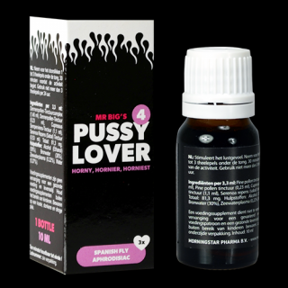THE BIG 4: PUSSY LOVER - 10 ML