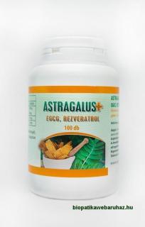 ASTRAGALUS (csüdfű-baktövis),  EGCG REZVERATROL KAPSZULA 100 db