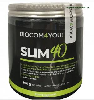 Biocom Slim 40 körte italpor