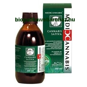 Cannabis Sativa Cannabionid Oil 200ml - Medicannabis olaj