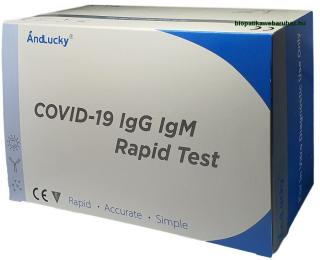 COVID-19 IgG/IgM Rapid kornavírus teszt