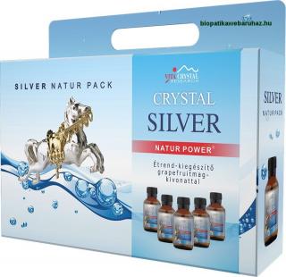 Crystal Silver Natur ezüst kolloid 5x100 ml