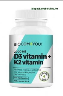 D3 K2 VITAMIN Biocom